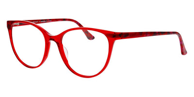 ProDesign Denmark® FILL 2 PDD FILL 2 4025 55 - Red Medium Transparent Eyeglasses