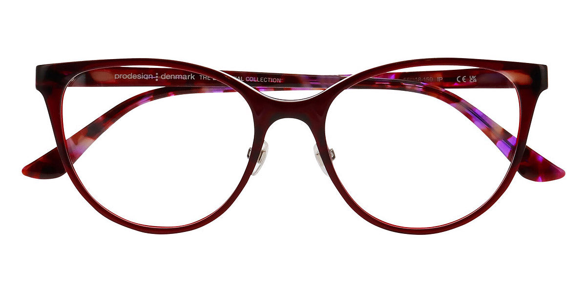 ProDesign Denmark® FILL 2 PDD FILL 2 4135 55 - Ruby Dark Transparent Eyeglasses