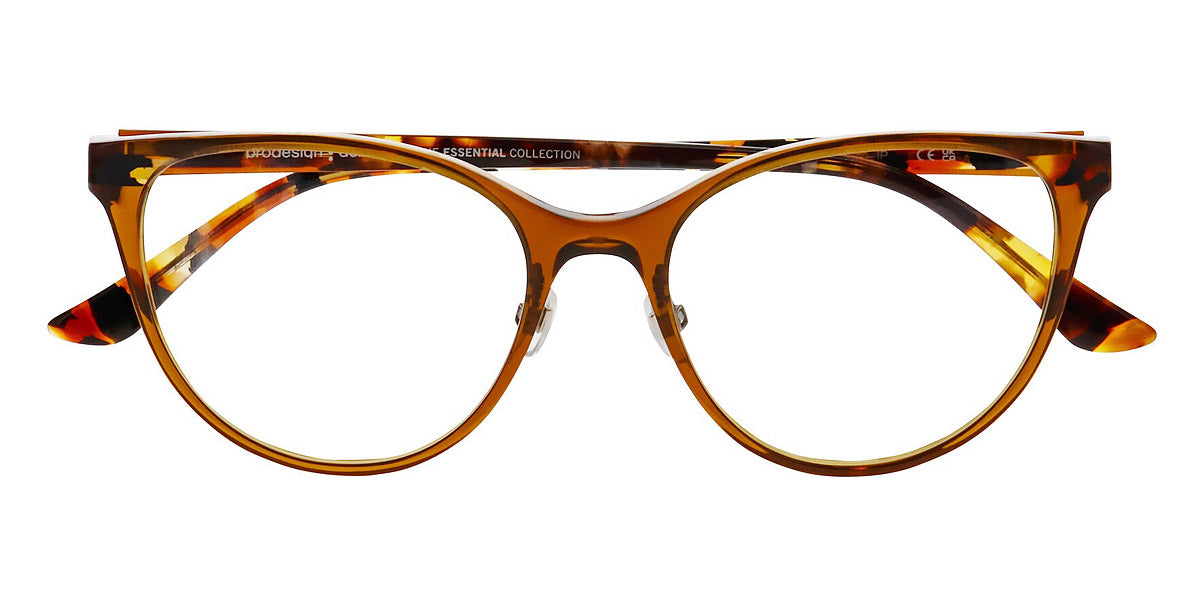 ProDesign Denmark® FILL 2 PDD FILL 2 5015 55 - Brown Light Transparent Eyeglasses