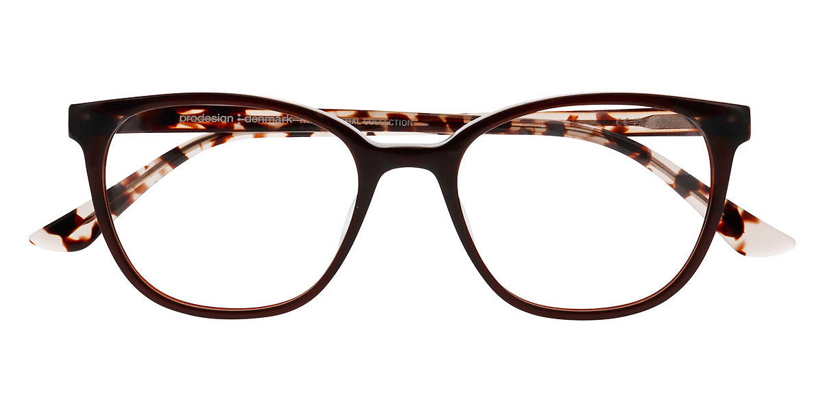 Pro-Design Denmark 3646 6032 Shine Black Cat Eye Eyeglasses Clear Lenses 53mm ProDesign Denmark ACTIVE 2 Eyeglasses | Select Eyewear main image 3