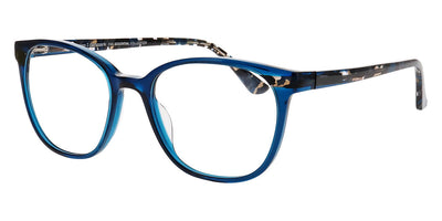 ProDesign Denmark® FILL 3 PDD FILL 3 9125 52 - Navy Medium Transparent Eyeglasses