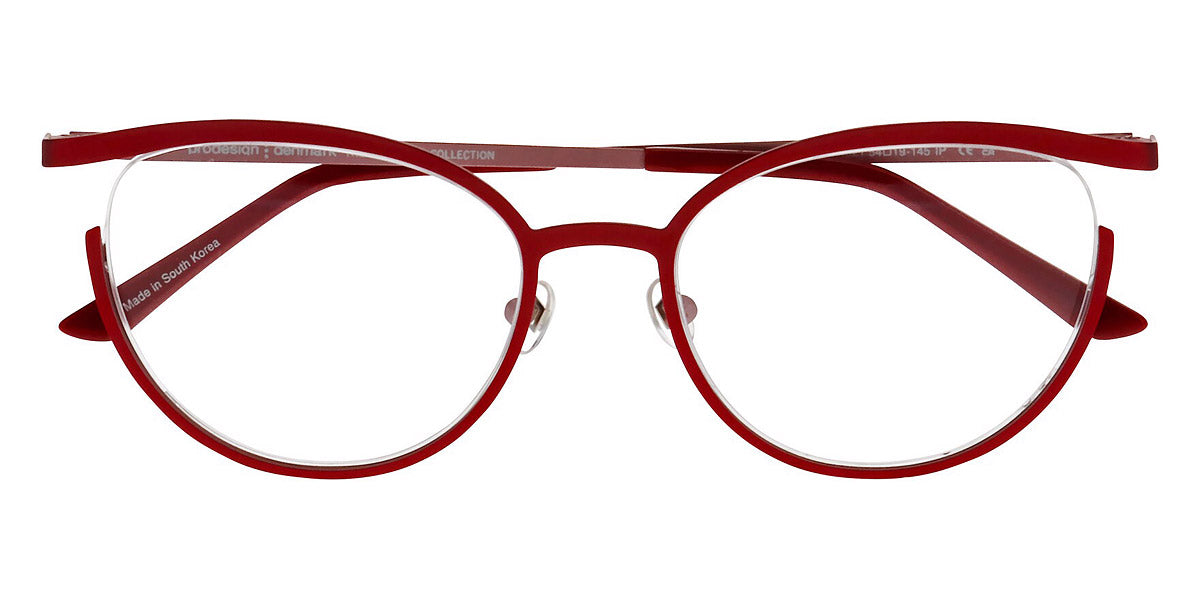 ProDesign Denmark® FLOW 2 PDD FLOW 2 4021 54 - Red Medium Matt Eyeglasses