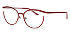 ProDesign Denmark® FLOW 2 PDD FLOW 2 4021 54 - Red Medium Matt Eyeglasses