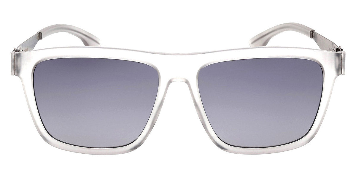 Ic! Berlin® Zeta ICB IC0057 20B 58 - Matte Grey / Gradient Smoke Sunglasses