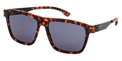 Ic! Berlin® Zeta ICB IC0057 54A 58 - Red Havana / Smoke Sunglasses