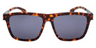 Ic! Berlin® Zeta ICB IC0057 54A 58 - Red Havana / Smoke Sunglasses