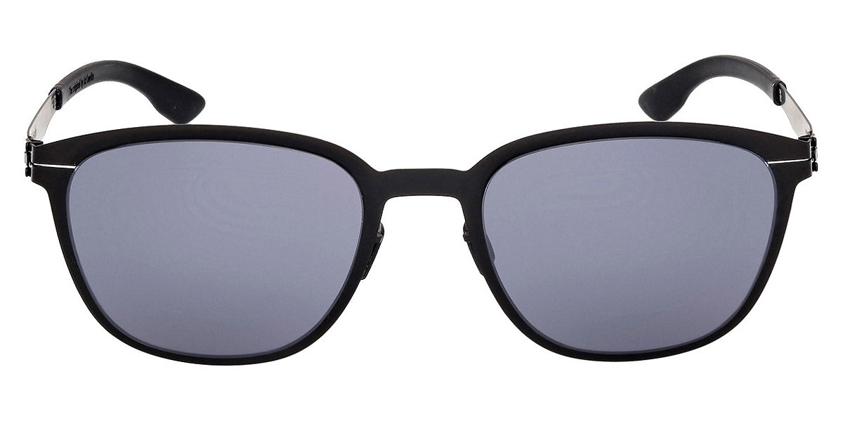 Ic! Berlin® Anton ICB IC0059 02A 54 - Matte Black / Smoke Sunglasses