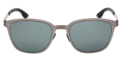 Ic! Berlin® Anton ICB IC0059 02R 54 - Graphite / Green Polarized Sunglasses