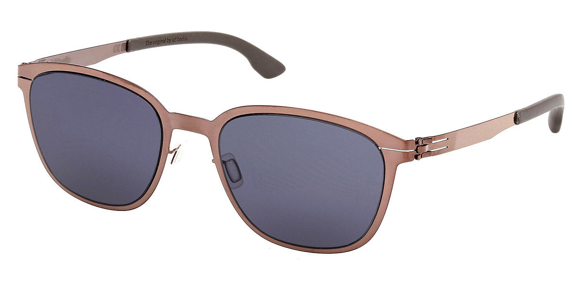 Ic! Berlin® Anton ICB IC0059 66A 54 - Shiny Copper / Warm Grey Sunglasses