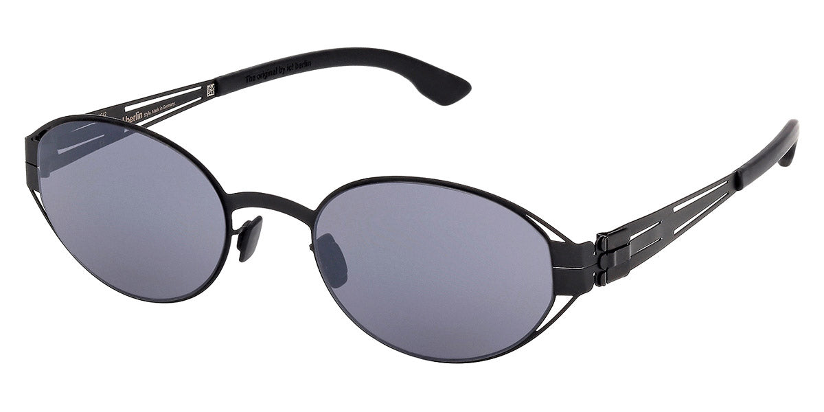 Ic! Berlin® Noemi ICB IC0062 02A 54 - Matte Black / Smoke Sunglasses