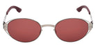 Ic! Berlin® Noemi ICB IC0062 02S 54 - Shiny Graphite / Bordeaux Sunglasses