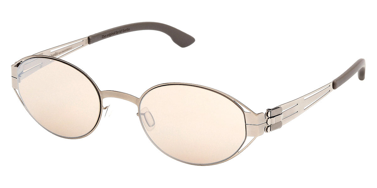 Ic! Berlin® Noemi ICB IC0062 34G 54 - Shiny Light Bronze / Brown Mirror Sunglasses