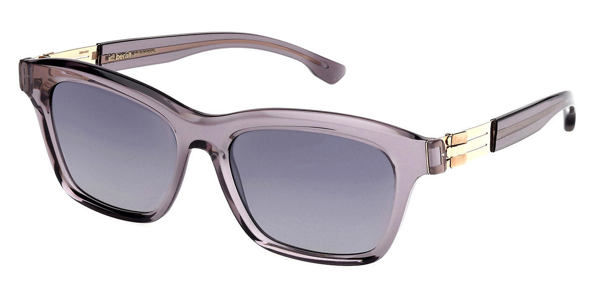 Ic! Berlin® Pamela ICB IC0066 20B 54 - Shiny Grey / Gradient Smoke Sunglasses