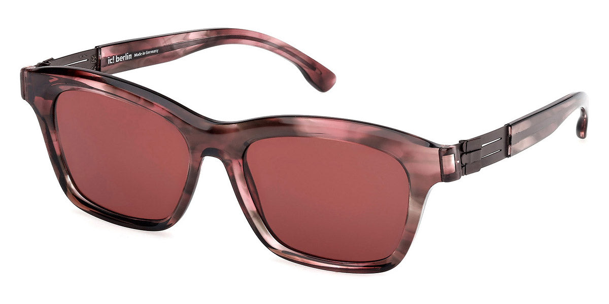 Ic! Berlin® Pamela ICB IC0066 96P 54 - Light Brown/Monocolor / Bordeaux Sunglasses