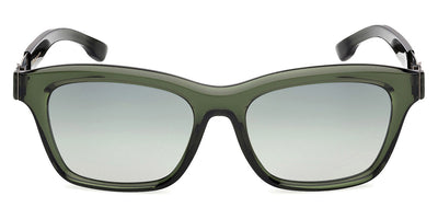 Ic! Berlin® Pamela ICB IC0066 50S 54 - Shiny Dark Green / Gradient Green Sunglasses
