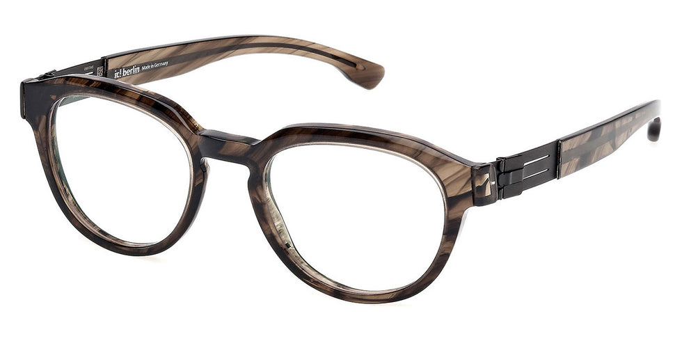 Ic! Berlin® Otis ICB IC5150 048 48 - Shiny Dark Brown Eyeglasses