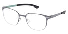Ic! Berlin® Alfie ICB IC5153 068 51 - Shiny Aubergine Eyeglasses