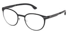 Ic! Berlin® Robin Small ICB IC5155 002 48 - Matte Black Eyeglasses