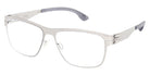 Ic! Berlin® Bert ICB IC5157 020 56 - Shiny Grey Eyeglasses