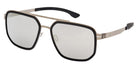 Ic! Berlin® Tantal Black-Bronze 54 Sunglasses