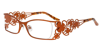 ProDesign Denmark® IRIS 1 PDD IRIS 1 4521 51 - Orange Medium Matt Eyeglasses
