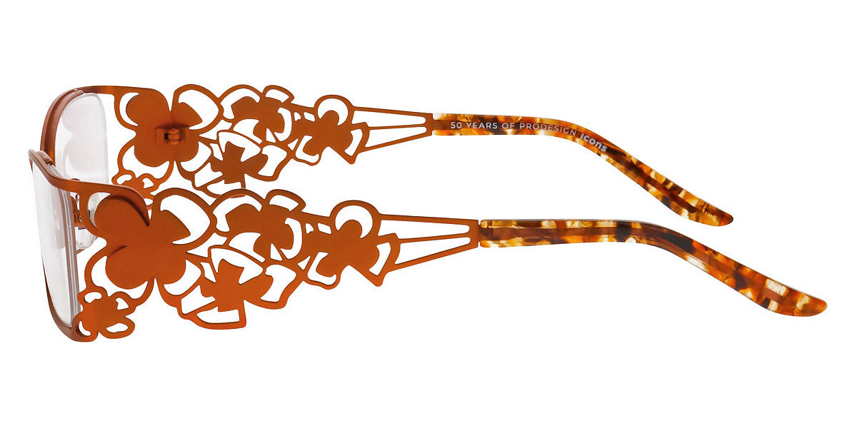ProDesign Denmark® IRIS 1 PDD IRIS 1 4521 51 - Orange Medium Matt Eyeglasses