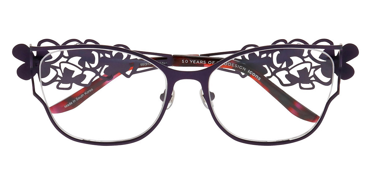 ProDesign Denmark® IRIS 2 PDD IRIS 2 3721 55 - Plum Medium Matt Eyeglasses