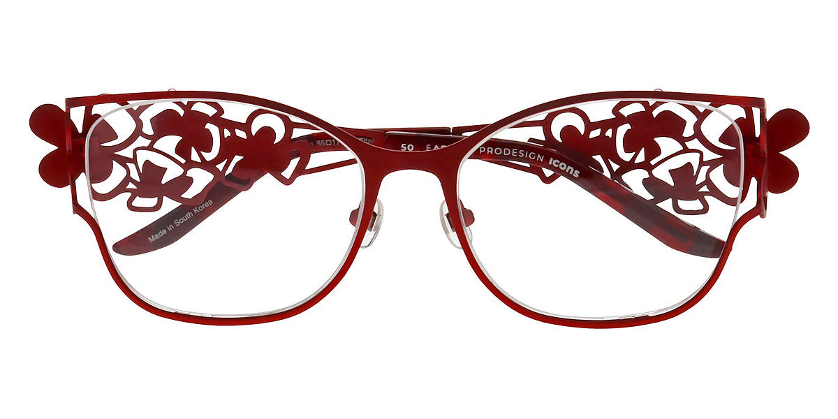 ProDesign Denmark® IRIS 2 PDD IRIS 2 4021 55 - Red Medium Matt Eyeglasses