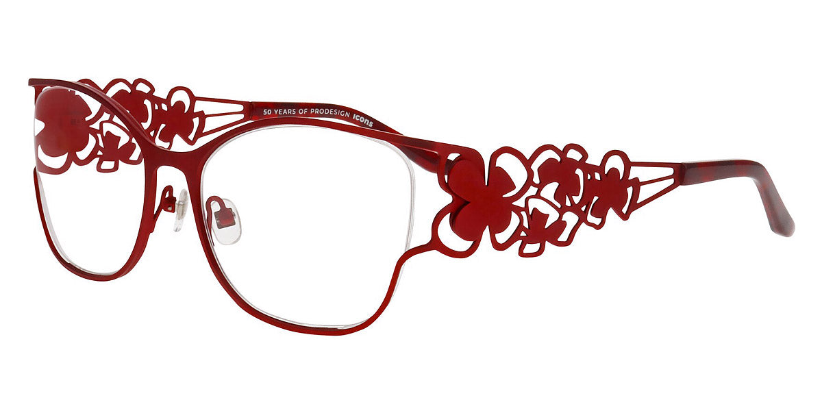 ProDesign Denmark® IRIS 2 PDD IRIS 2 4021 55 - Red Medium Matt Eyeglasses