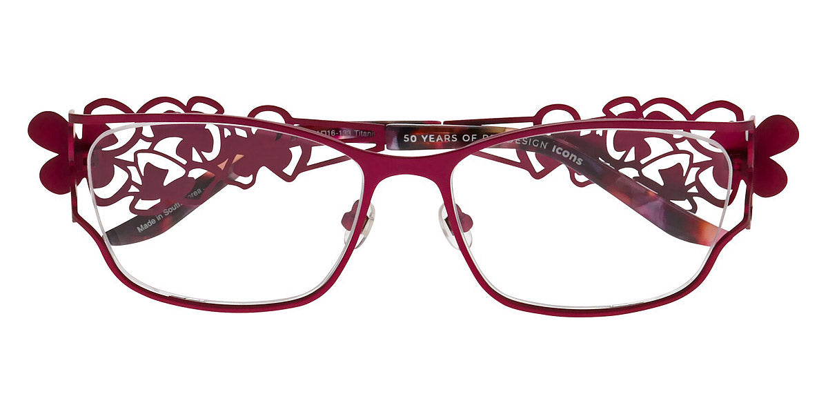 ProDesign Denmark® IRIS 3 PDD IRIS 3 4121 54 - Ruby Medium Matt Eyeglasses