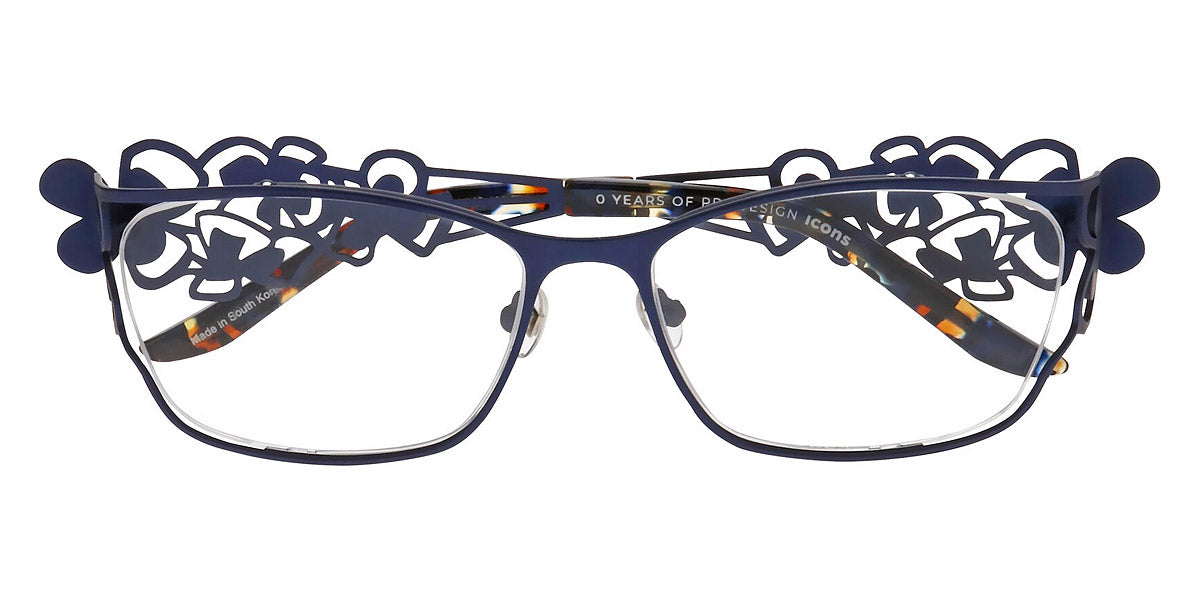 ProDesign Denmark® IRIS 3 PDD IRIS 3 9021 54 - Blue Medium Matt Eyeglasses