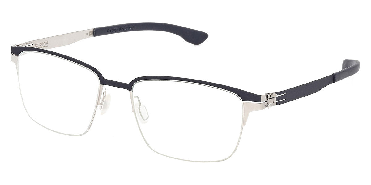 Ic! Berlin® Kenny Marine Blue-Pearl Pop 53 Eyeglasses