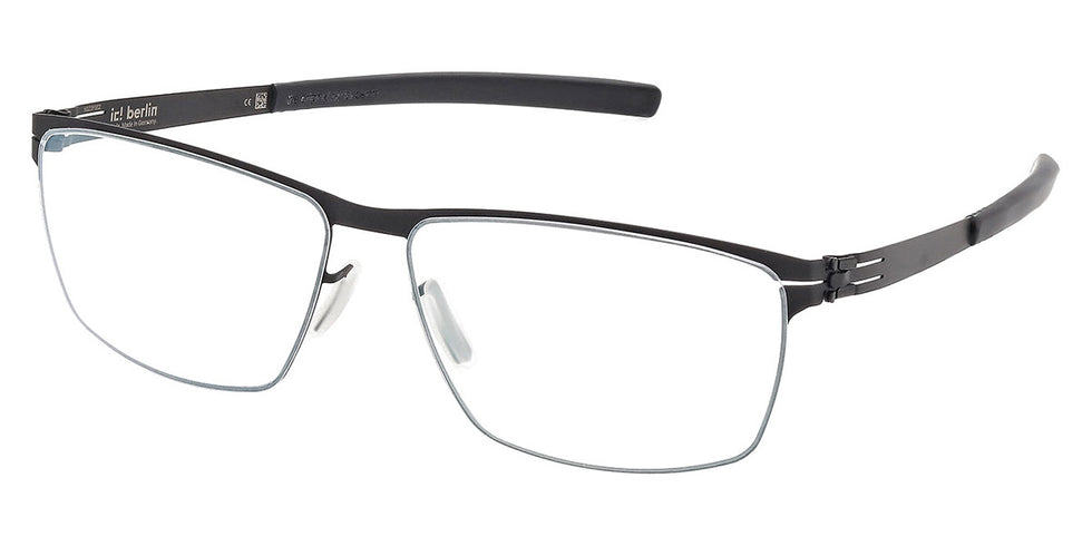 Ic! Berlin® Sven H - Matte Black 57 Eyeglasses