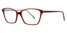 Lafont® Delicate LAF DELICATE 6098 54 - Red 6098 Eyeglasses