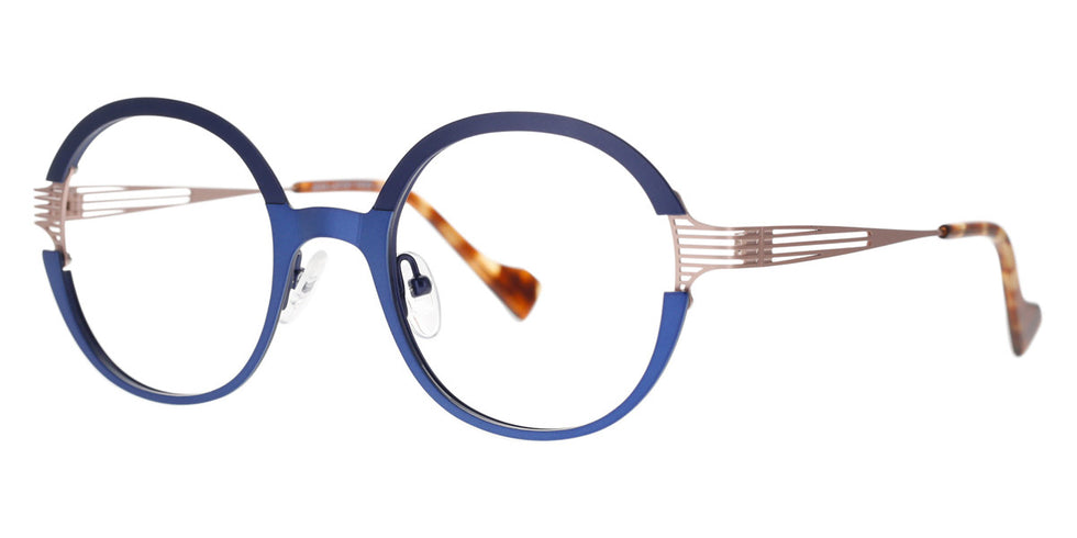 Lafont® Rotonde LAF ROTONDE BLUE 3771 49 - Blue Eyeglasses