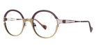 Lafont® Rotonde LAF ROTONDE RED 6535 49 - Red Eyeglasses