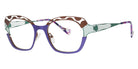 Lafont® Pele-Mele LAF PELE-MELE 5545 50 - Brown 5545 Eyeglasses