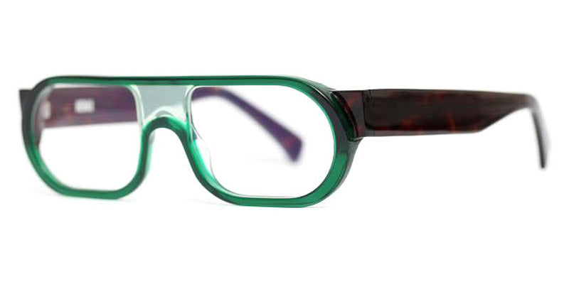 Henau® Lupa H LUPA R66 52 - Green Transparent Eyeglasses