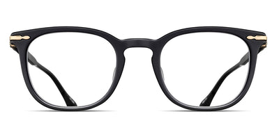 Matsuda® M2047 Matte Black / Brushed Gold Eyeglasses