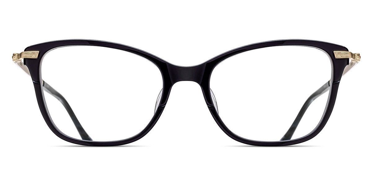 Matsuda® M2065 MTD M2065 Black 51 - Black - Pale Gold Eyeglasses