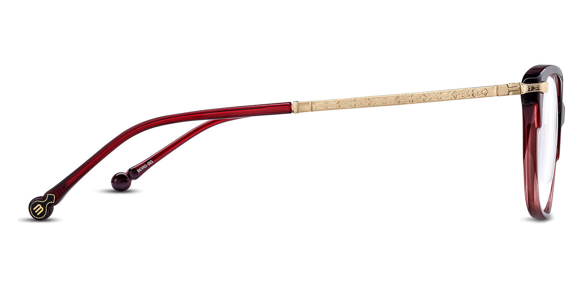Matsuda® M2065 MTD M2065 Bordeaux 51 - Bordeaux Gradient - Brushed Gold Eyeglasses