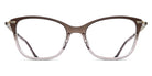 Matsuda® M2065 MTD M2065 Brown 51 - Smoky Brown Gradient - Antique Gold Eyeglasses