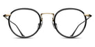 Matsuda® M3058 MTD M3058 Brushed Gold/Matte Black 48 - Brushed Gold / Matte Black Eyeglasses