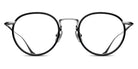 Matsuda® M3058 MTD M3058 Brushed Silver/Matte Black 48 - Brushed Silver / Matte Black Eyeglasses