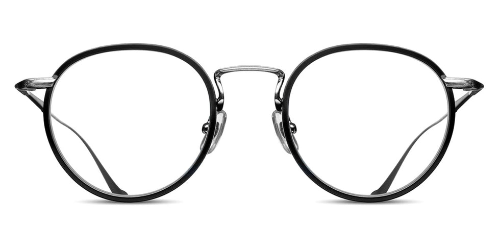 Matsuda® M3058 MTD M3058 Brushed Silver/Matte Black 48 - Brushed Silver / Matte Black Eyeglasses