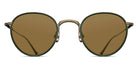Matsuda® M3085-I Antique Gold / Bottle Green Sunglasses