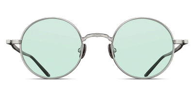 Matsuda® M3087 Palladium White / Café Green Sunglasses