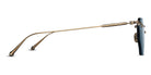 Matsuda® M3104-B Antique Gold / Blue Grey Sunglasses