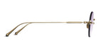 Matsuda® M3105-D Antique Gold / Cafe Violet Gradient Sunglasses