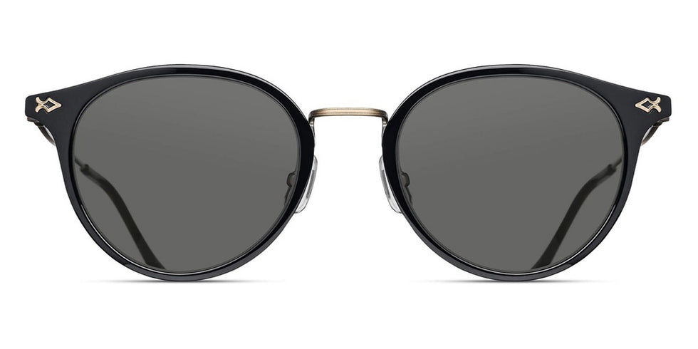 Matsuda® M3114 MTD M3114 Antique Gold/Black Tortoise / Gray 50 - Antique Gold/Black Tortoise Sunglasses